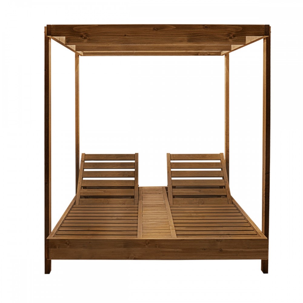 ΞΑΠΛΩΣΤΡΑ ΞΥΛΙΝΗ FIRDUAL 2ΘΕΣΕΩΝ 173(Π)Χ205(Μ)X196(Υ)