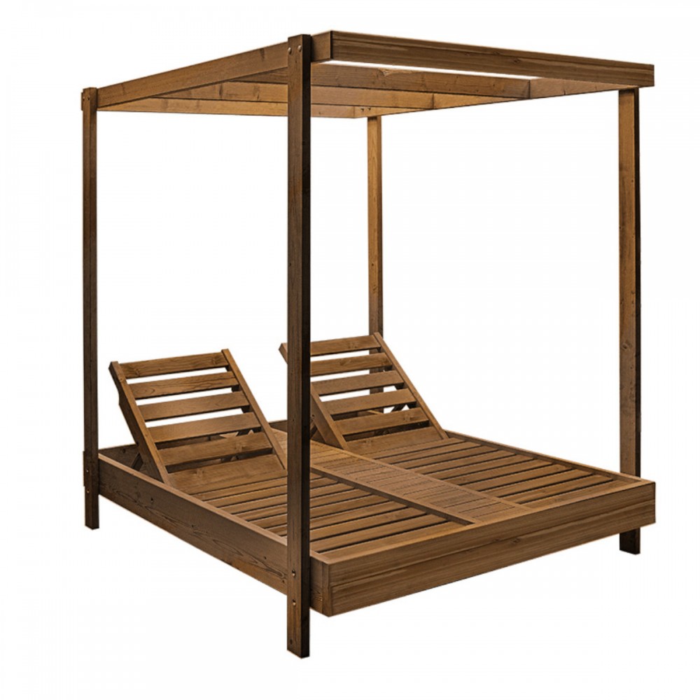 ΞΑΠΛΩΣΤΡΑ ΞΥΛΙΝΗ FIRDUAL 2ΘΕΣΕΩΝ 173(Π)Χ205(Μ)X196(Υ)