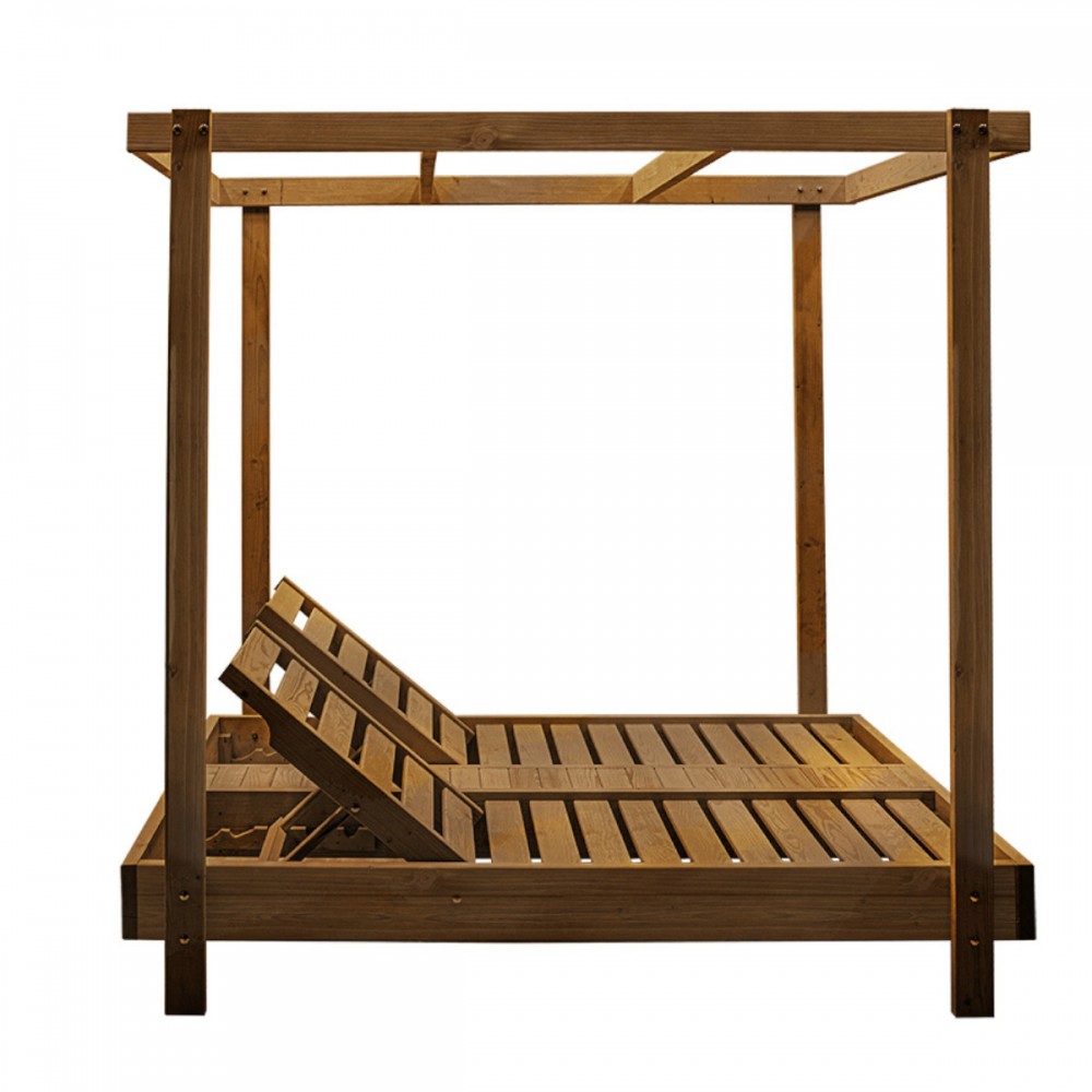 ΞΑΠΛΩΣΤΡΑ ΞΥΛΙΝΗ FIRDUAL 2ΘΕΣΕΩΝ 173(Π)Χ205(Μ)X196(Υ)