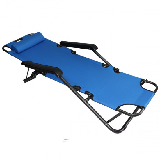 ΞΑΠΛΩΣΤΡΑ ΠΑΡΑΛΙΑΣ ΜΕΤΑΛΛΙΚΗ SL233 ΜΠΛΕ 60(Π)Χ154(Μ)Χ26(Υ)