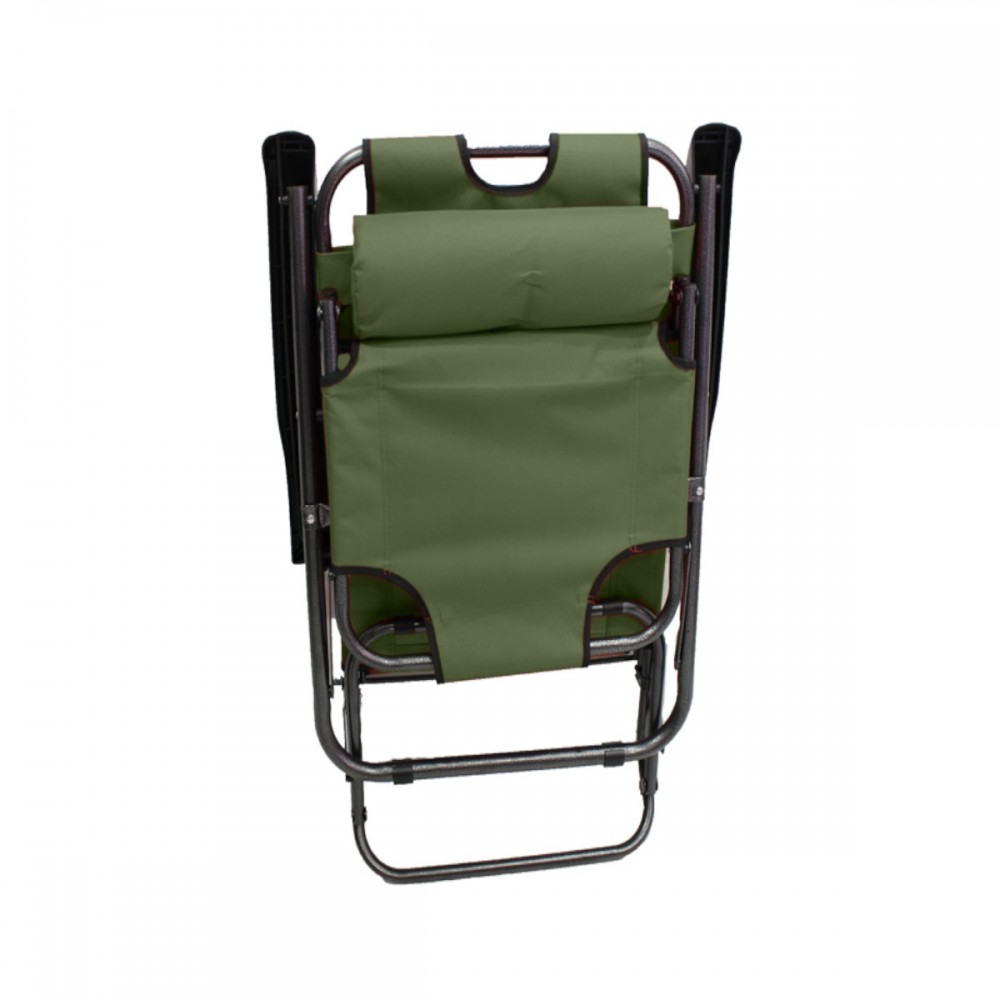 ΞΑΠΛΩΣΤΡΑ ΠΑΡΑΛΙΑΣ ΜΕΤΑΛΛΙΚΗ SL233 ΠΡΑΣΙΝΗ 60(Π)Χ154(Μ)Χ26(Υ)