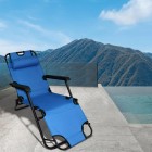 Metal Beach Chair SL233 Blue