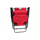 ΞΑΠΛΩΣΤΡΑ ΠΑΡΑΛΙΑΣ ΜΕΤΑΛΛΙΚΗ SL233 ΚΟΚΚΙΝΗ 60(Π)Χ154(Μ)Χ26(Υ)