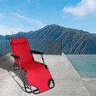 ΞΑΠΛΩΣΤΡΑ ΠΑΡΑΛΙΑΣ ΜΕΤΑΛΛΙΚΗ SL233 ΚΟΚΚΙΝΗ 60(Π)Χ154(Μ)Χ26(Υ)