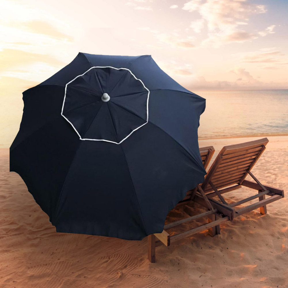 Beach Umbrella Ocean1 - Heavy Duty, Blue