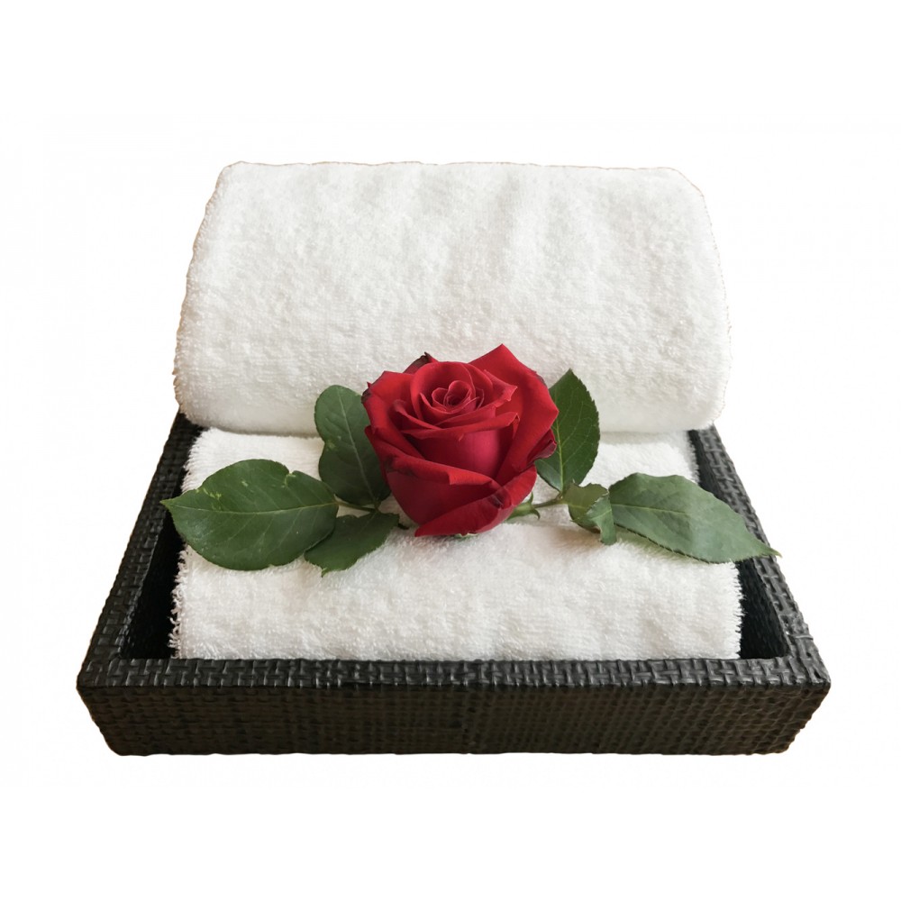 Spa Hairdressing Cotton Towel 50x90cm White