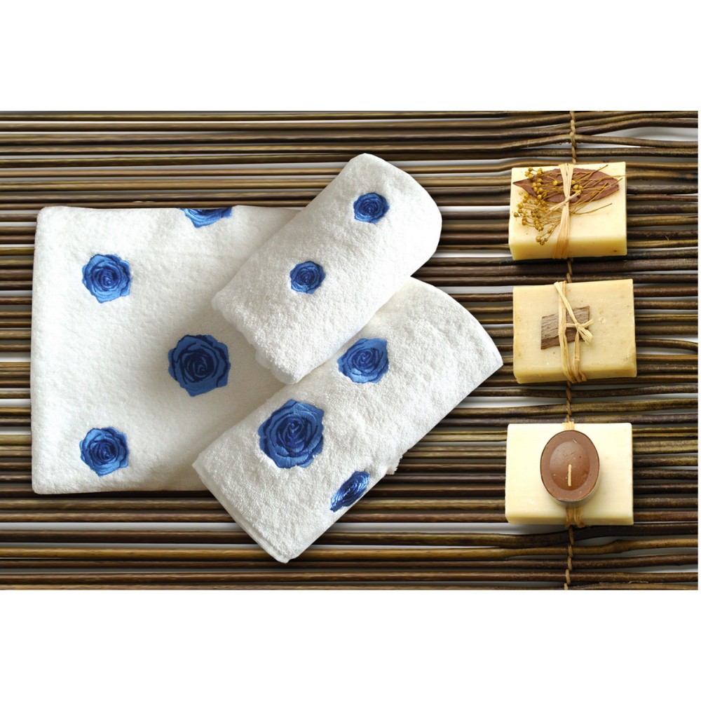 ΠΕΤΣΕΤΑ ROSE ΜΠΛΕ 50Χ70