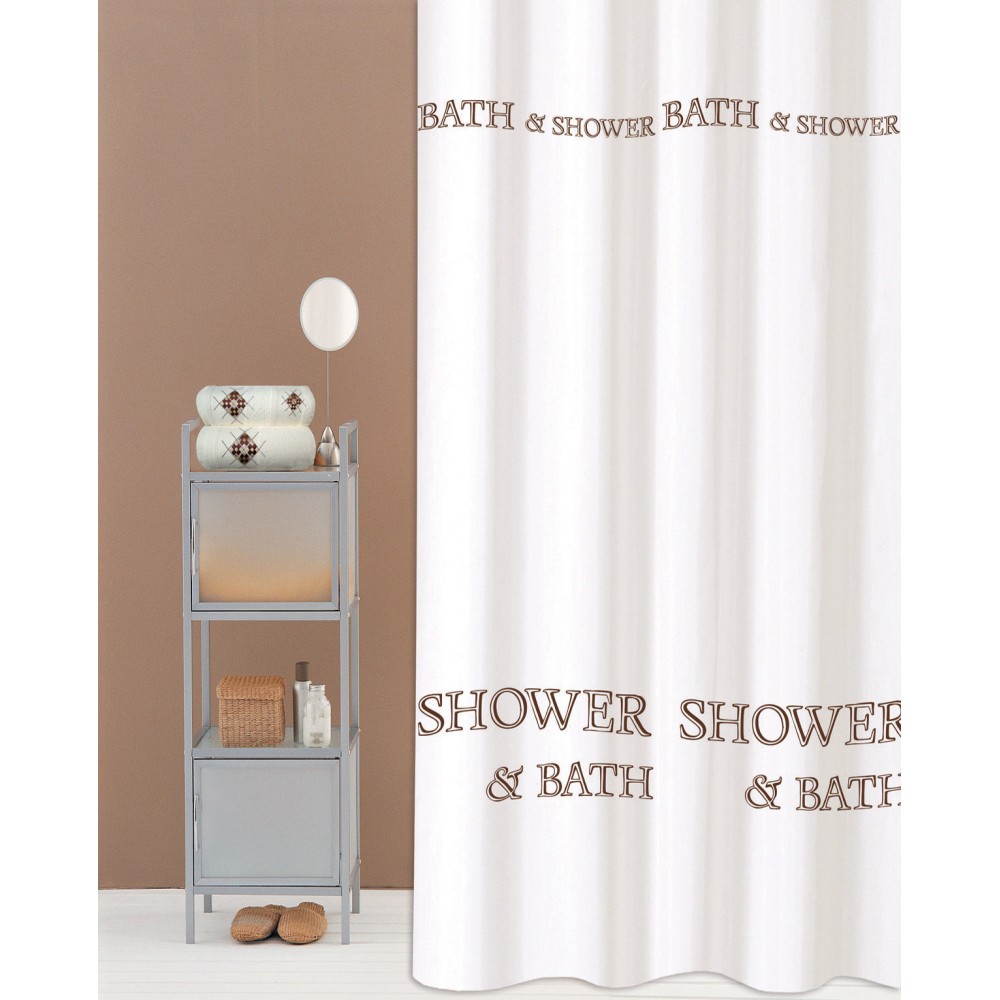 ΚΟΥΡΤΙΝΑ ΜΠΑΝΙΟΥ SHOWER AND BATH 180(Μ)X180(Υ)