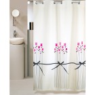 Hookless Shower Curtain Bouquet 240(L)x180(H)