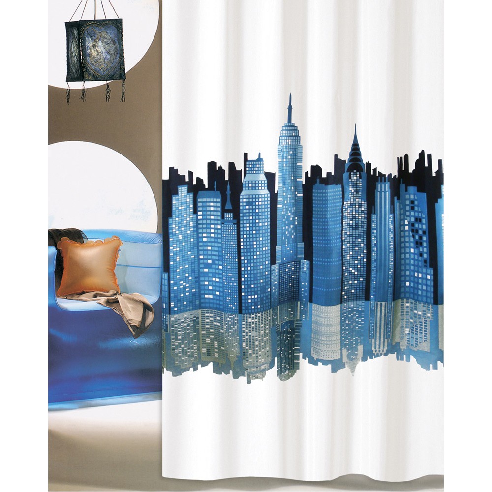 Shower Curtain City 180(L)x180(H)
