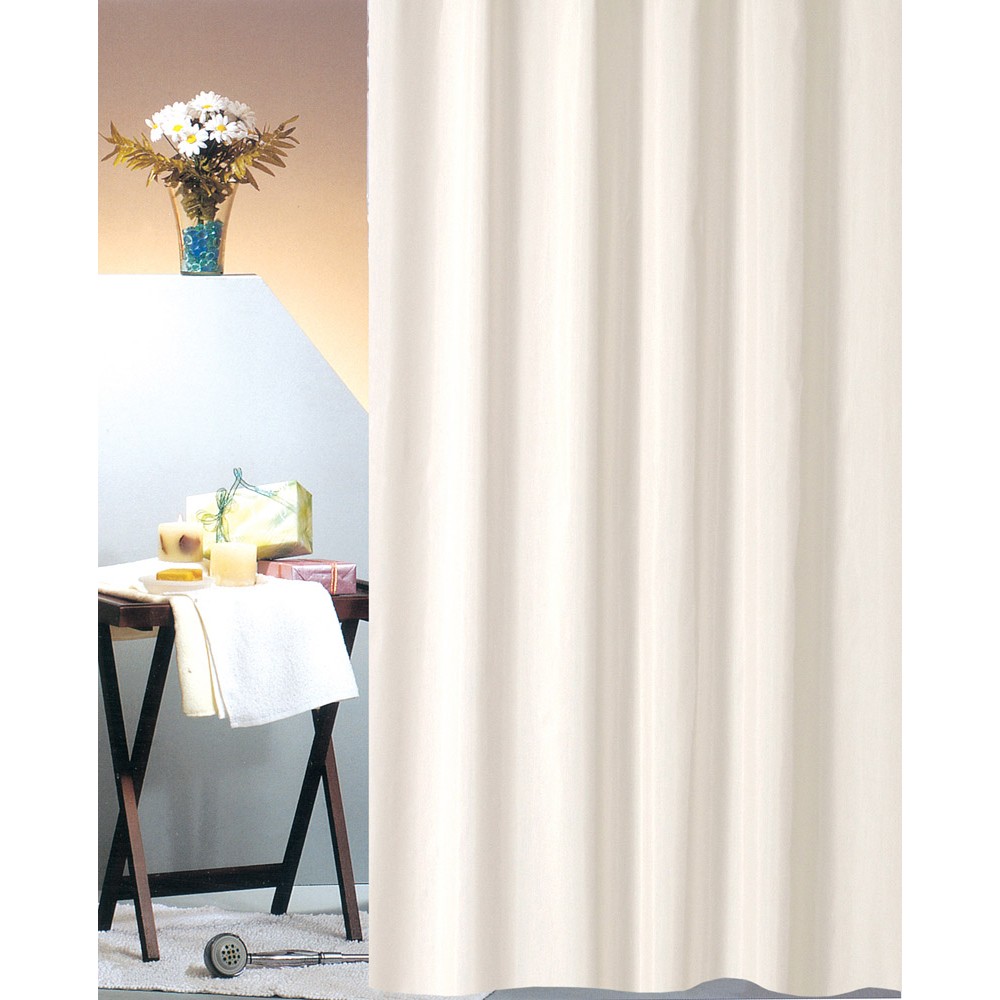 ΚΟΥΡΤΙΝΑ ΜΠΑΝΙΟΥ ΠΛΑΣΤΙΚΗ PEVA LINER ΕΚΡΟΥ 240(Μ)X180(Υ)