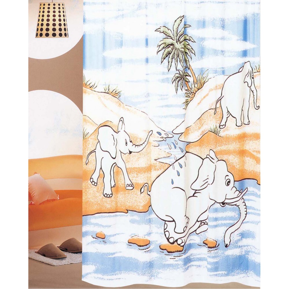 ΚΟΥΡΤΙΝΑ ΜΠΑΝΙΟΥ ΠΛΑΣΤΙΚΗ PEVA SS-607 180(Μ)X200(Υ)