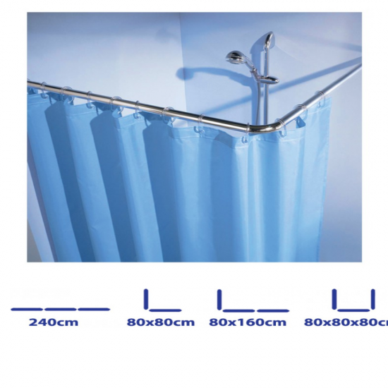 ΒΡΑΧΙΟΝΑΣ ΜΠΑΝΙΟΥ AVERAGE QUALITY ΓΩΝΙΑΚΟΣ Chrome 3x(80cm) ΒΡΑΧΙΟΝΑΣ ΜΠΑΝΙΟΥ AVERAGE QUALITY ΓΩΝΙΑΚΟΣ Chrome 3x(80cm)